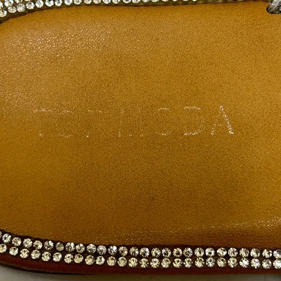 TOP Moda Silver Rhinestone Sandals - Picture 3 of 4